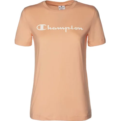 Champion CREWNECK T-SHIRT Ženska majica, boja lososa, veličina
