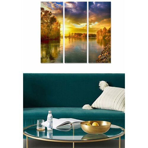 Wallity Set slika MDF2648238, 3 dijela Cene