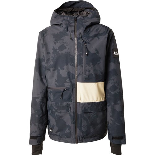 Quiksilver Zunanja jakna 'CARLSON' bež / temno siva / črna Cene