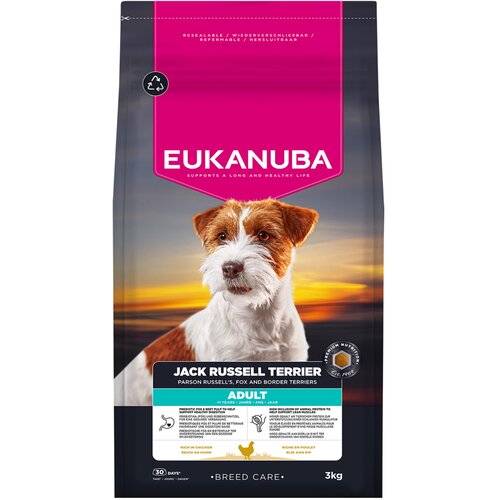 Eukanuba Adult Breed Specific Jack Russell Terrier - 3 kg Slike