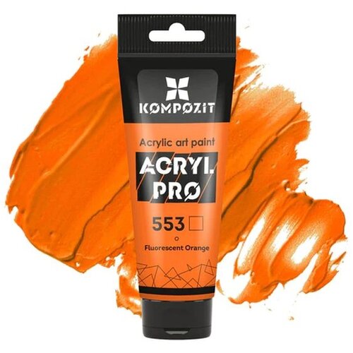  Fluorescentna akrilna boja ACRIL PRO ART Composite 75 ml | 553 orange Cene