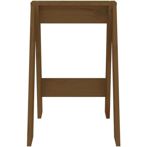 VidaXL Stolci 2 kom boja meda 40 x 40 x 60 cm od masivne borovine Slike