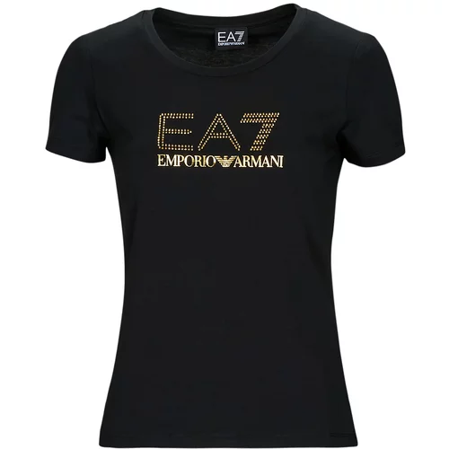 Emporio Armani EA7 Majice s kratkimi rokavi 8NTT67-TJDQZ Črna