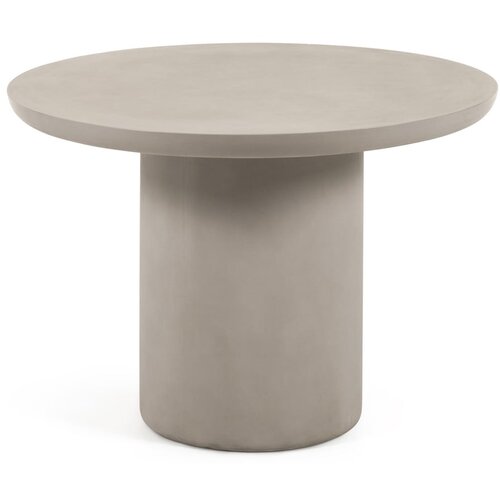 Kave Home Betonska vrtna miza ø 110 cm Taimi – Cene