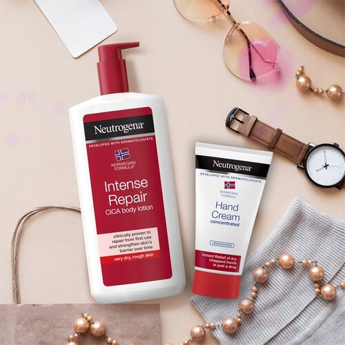 Neutrogena norwegian Formula&amp;reg; hand cream unscented krema za suhe in razpokane roke brez parfuma 75 ml za ženske Slike