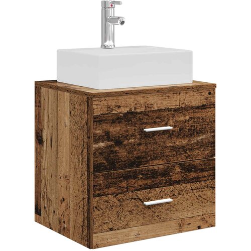 vidaXL Umivalnik s pritrditev na steno Star les 49,5 x 41 x 62,5 cm, (5000245603) Cene