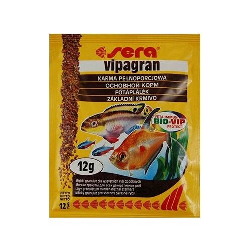 Sera Hrana za ribice Vipagran Nature kesica 12g Slike