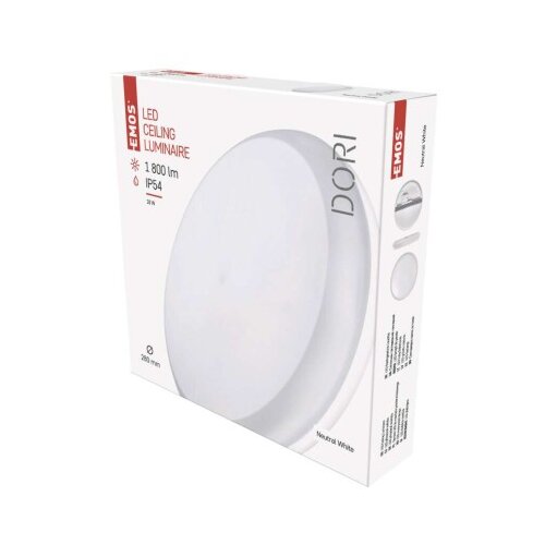  LED svetilo nadometno DORI, okroglo, 18W, IP54, nevtralno bela Cene