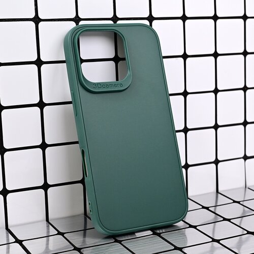 Teracell torbica 3D Camera za iPhone 16 Pro 6.3 tamno zelena Slike