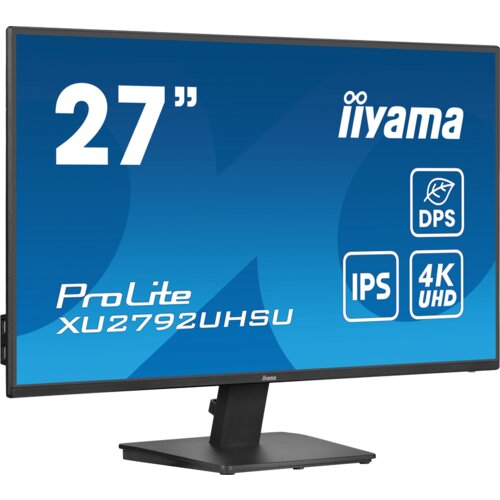  27&amp;quot; ips-panel, 3840x2160 uhd, 4ms, 300cd/m&amp;sup2;, dvi, hdmi, displayport, speakers, usb 2x3.2 - XU2792UHSU-B6 Slike