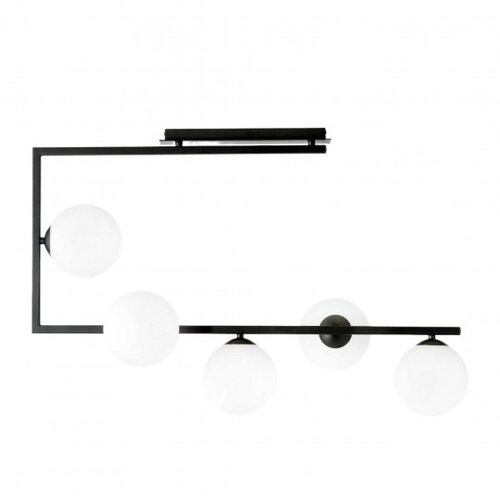 Mitea Lighting Luster crni 5xE27 Max.60W/220V M10771-5 Cene
