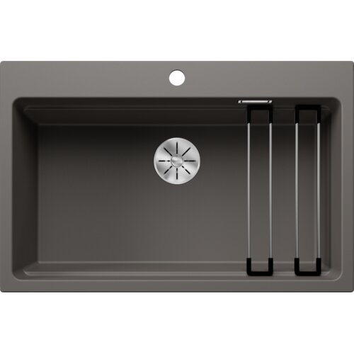Blanco sudoper ETAGON 8 InFino SILGRANIT VULKAN SIVA, pribor inox nosači, bez dalj. upr. Cijene