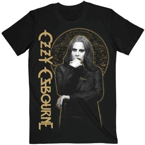 Ozzy Osbourne Majica Patient No. 9 Gold Graphic Unisex Black XL