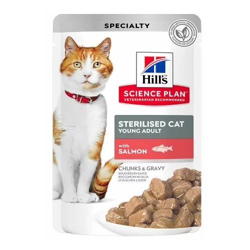 Hill’s ™ Science Plan™ Mačka Young Adult Sterilised vrećica s Ribom, 85 g