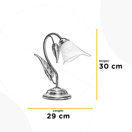  ONLI - Stona lampa VANDA 1xE14/6W/230V Slike