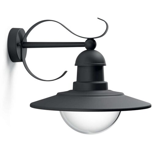 Philips Topiary zidna spolja&amp;scaron;nja svetiljka crna 1xmax60W E27 230V Slike