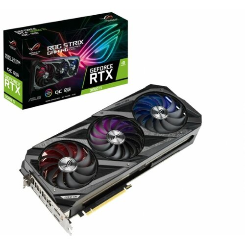 Asus nVidia GeForce RTX 3080 TI 12GB 320bit ROG STRIX RTX3080TI O12G GAMING grafička kartica Slike
