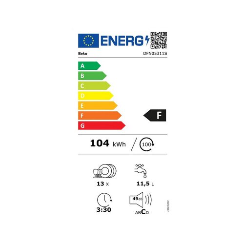 Beko DFN 05311 S samostojeća ma&amp;scaron;ina za pranje sudova Slike