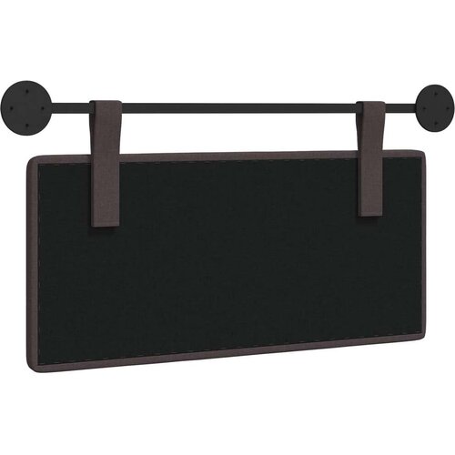  Držeće uzglavlje Zidne tkanina - Tamno smeđa 90 cm bez LED Slike