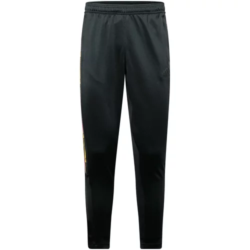 ADIDAS SPORTSWEAR Športne hlače 'TIRO Q2' rumena / oliva / roza / črna