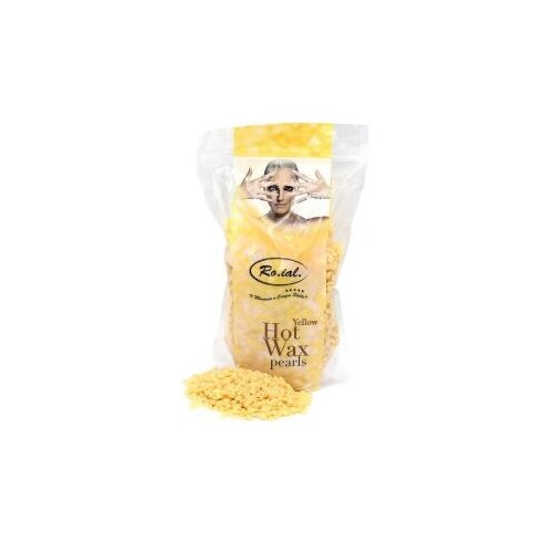  Vosak za depilaciju u perlama 800 g Roial &amp;ndash; Žuti Slike