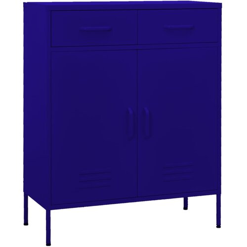 Furnova Omara za shranjevanje mornarsko modra 80x35x101,5 cm jeklo, (21956148) Slike