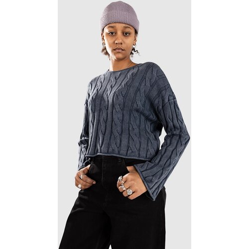Vans Mila Cable Knit Crop Pulover parisian night Cene