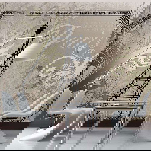  Tapeta - Vintage Paris - gold 350x245 Cijene