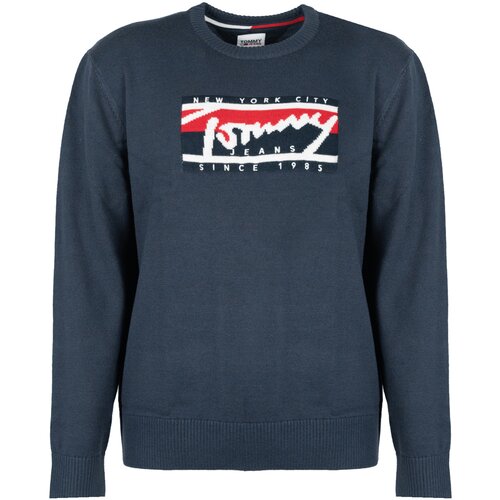 Tommy Hilfiger Puloverji - Modra Slike