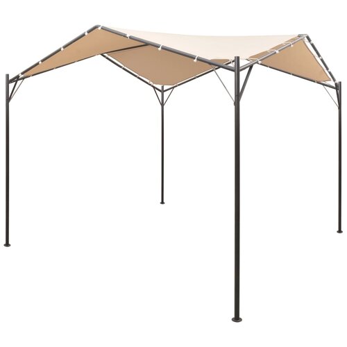  Sjenica/paviljon/&scaron;ator/nadstre&scaron;nica 4 x 4 m čelični bež Cijene