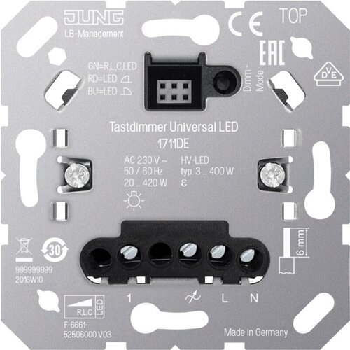 Jung LED stikalo na dotik 1711 GB, (20887880) Slike