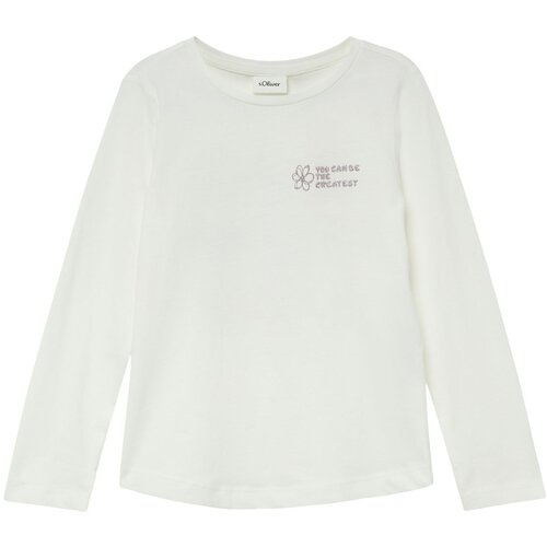 s.Oliver majica DR 2170318 D bela 116 Cene