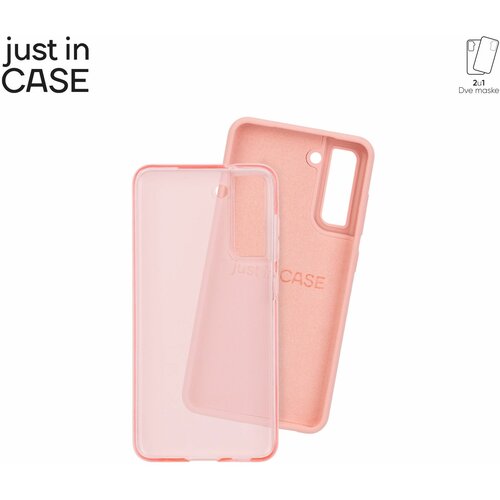 Just In Case 2u1 extra case mix paket pink za S21FE Slike