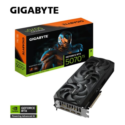 Gigabyte 5070 Ti Windforce OCSFF 16GB GDDR7, 256-bit3xDP, 1xHDMI Cijene
