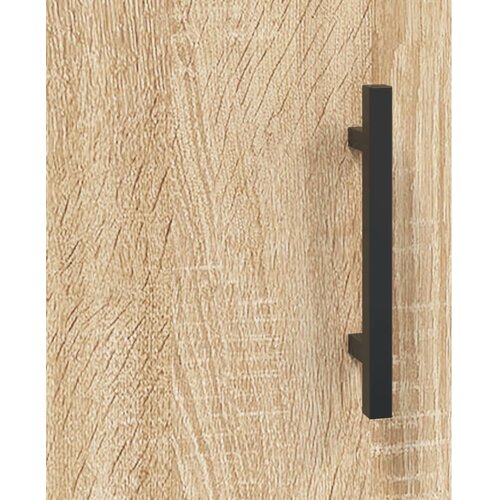  Visoka komoda hrasta sonome 69,5x34x180cm od konstruiranog drva Slike