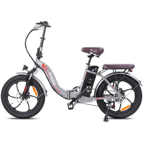 Fafrees Elektro kolo z debelimi pnevmatikami F20 Pro, zložljivo, odstranljiva baterija 36V 18Ah, kovinsko siva, (5000039123) Slike