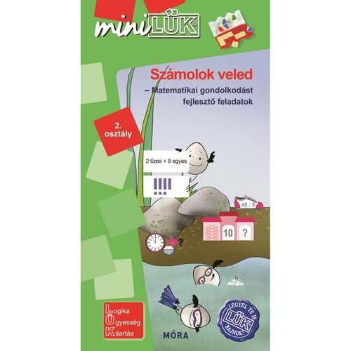 Móra M&oacute;ra: miniL&Uuml;K Računam s tabo - Naloge za razvijanje matematičnega mi&scaron;ljenja za 2. razred Cene