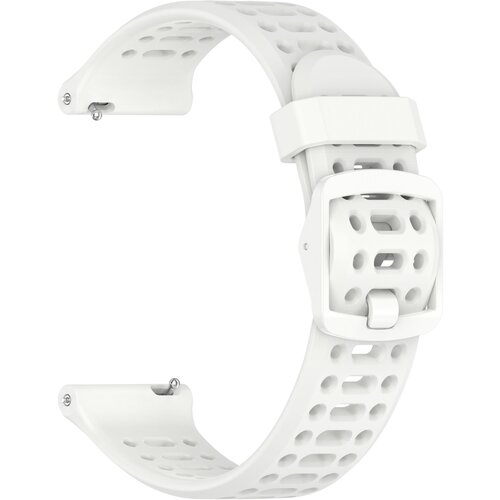 INF silikonski dvobarvni pas za uro coros white 22 mm, (21579515) Cene