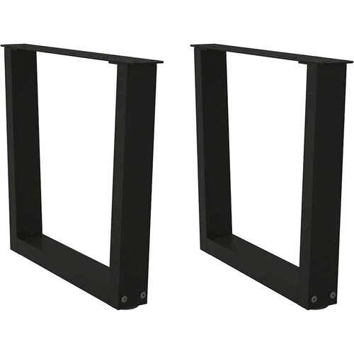  Noge za blagovaonski stol V-oblik 2 kom crne 60x(42-43 3) cm Cijene