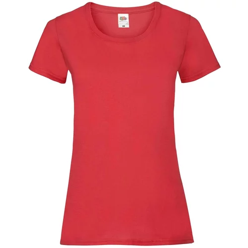 Fruit Of The Loom Valueweight Red T-shirt