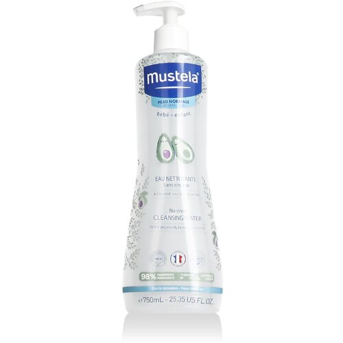 Mustela B&amp;eacute;b&amp;eacute; PhysiOb&amp;eacute;b&amp;eacute; čistilna voda za otroke od rojstva 750 ml Slike