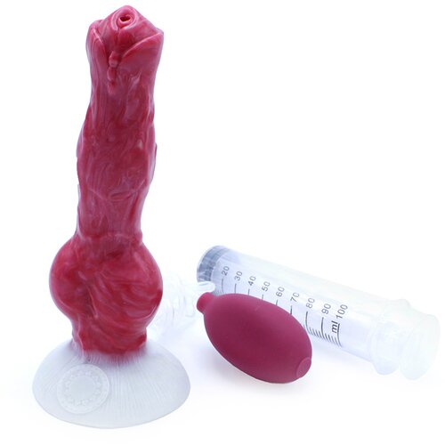 SuperLove Squirting Monster Dildo Cene