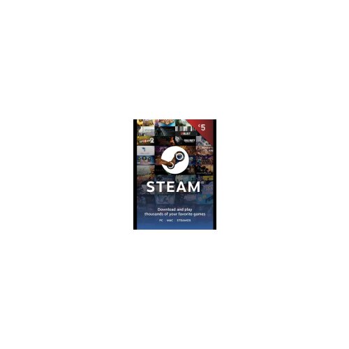 Steam Wallet 5 evra Slike