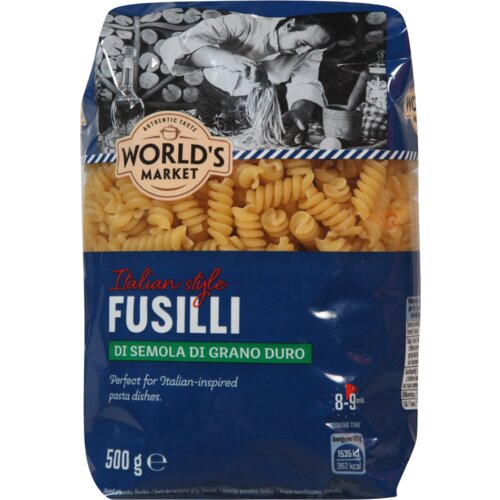  Makarone WORLD'S MARKET Fusili tricolore 500g Cene