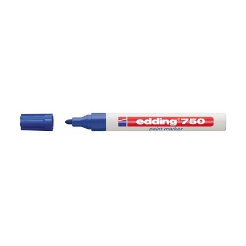 Paint marker E-750 2-4mm Edding plava 12PM03E Slike