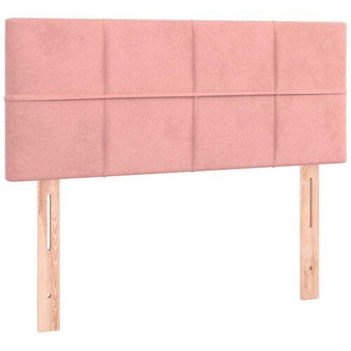  box spring s madracem LED ružičasti 90x200 cm bar&amp;scaron;unasti Slike