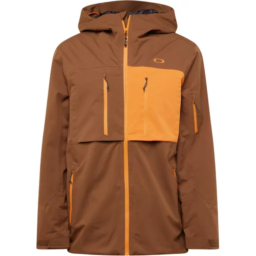 Oakley Športna jakna 'KENDALL RC' karamel / svetlo oranžna