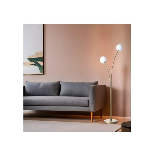 Opviq podna lampa Rose 2 Li, 165 cm, E27, zlatna boja Cene
