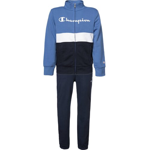 Champion Fantovska trenirka Sweatsuit Modra Slike