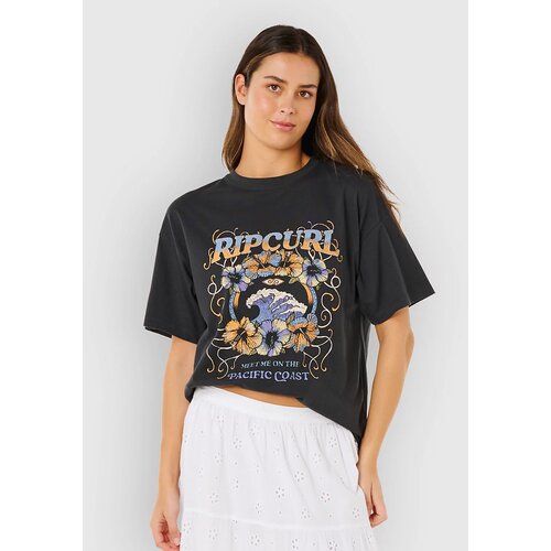 Rip Curl Pacific Coast Heritage T-shirt washed black Slike